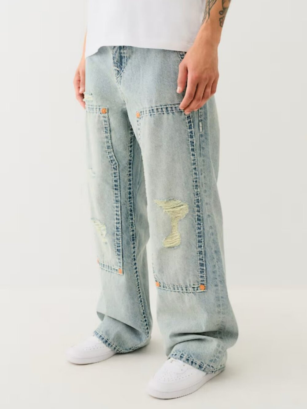 TRUE RELIGION VINNY WORKWEAR SUPER T ULTRA BAGGY JEAN - SZ 32 BNWT